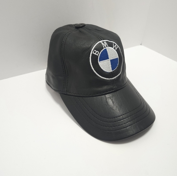 BMW Hat Adjustable Dealer Promotional Vegan Leather - Picture 3 of 5